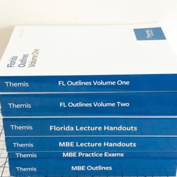 2022 Themis Bar MBE Review PLUS Florida MBE Outlines Practice & Handouts - Picture 1 of 7